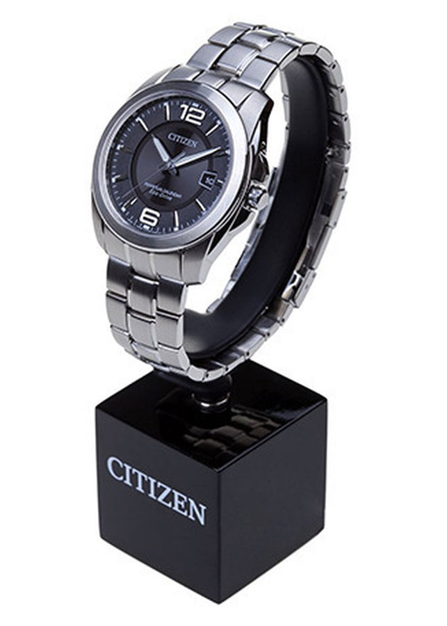Đồng Hồ Nam Citizen Dây Thép Không Gỉ BL1240-59E - Mặt Đen  (Sapphire)