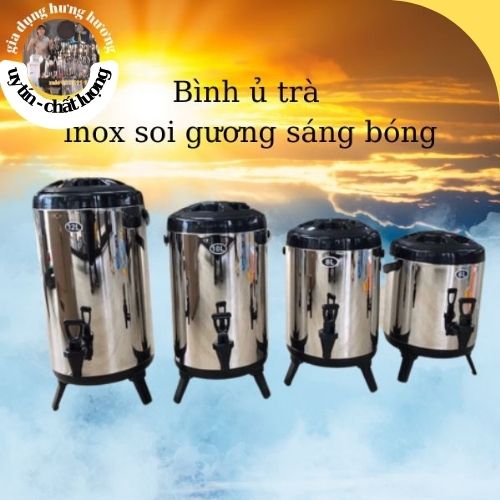 Bình giữ nhiệt ủ trà inox cao cấp loại tốt