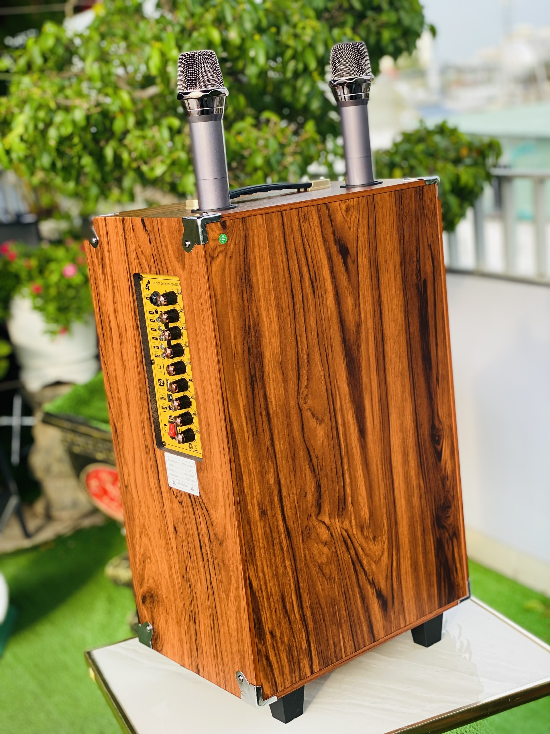 Loa Xách Tay Karaoke Nghe Nhạc T3 Pro Bass 30 – Công Suất 500W, Kết Nối Bluetooth, Kèm  Micro Không Dây Hàng Nhập Khẩu