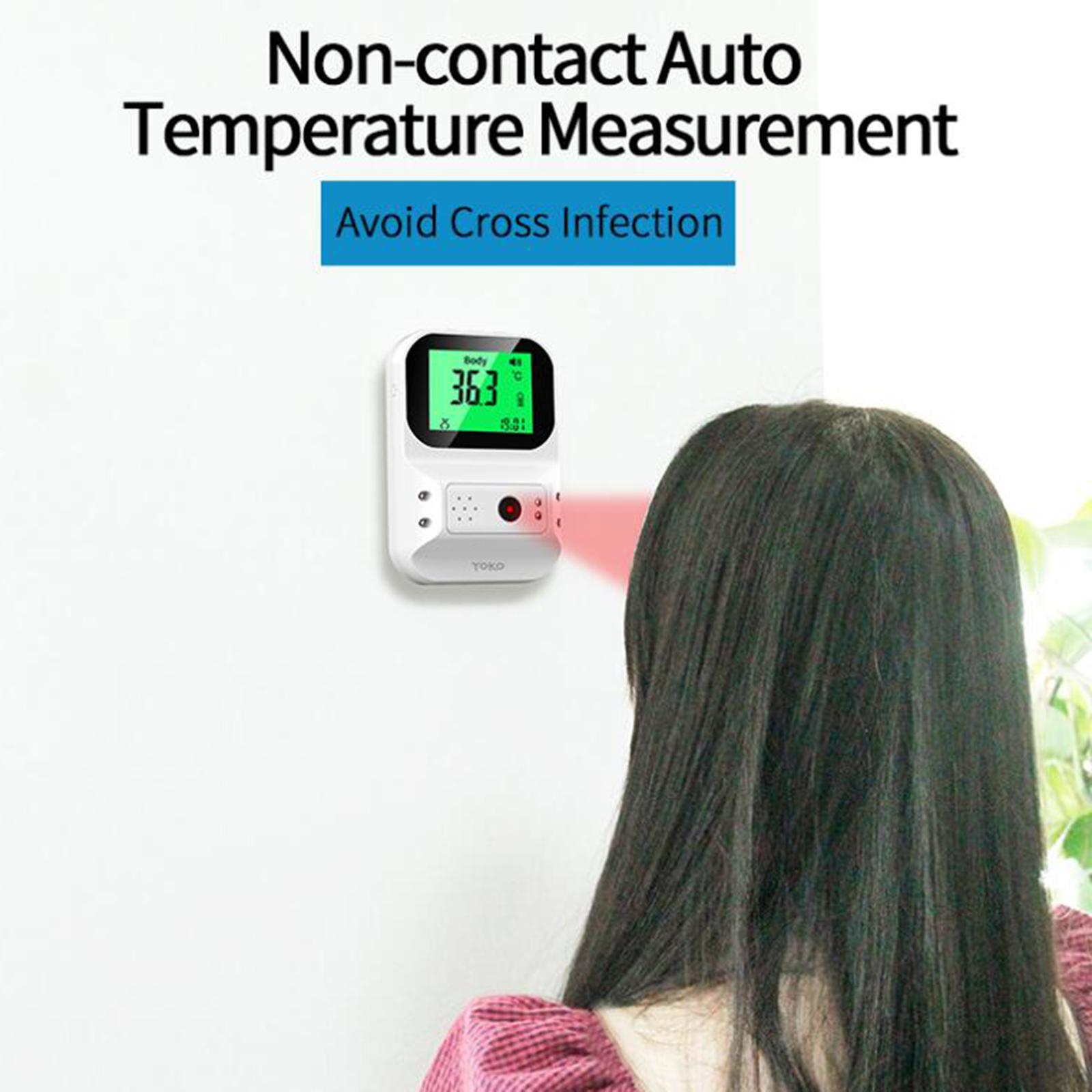 Wall-Mounted Body Thermometer Non- Infrared Digital Thermometer