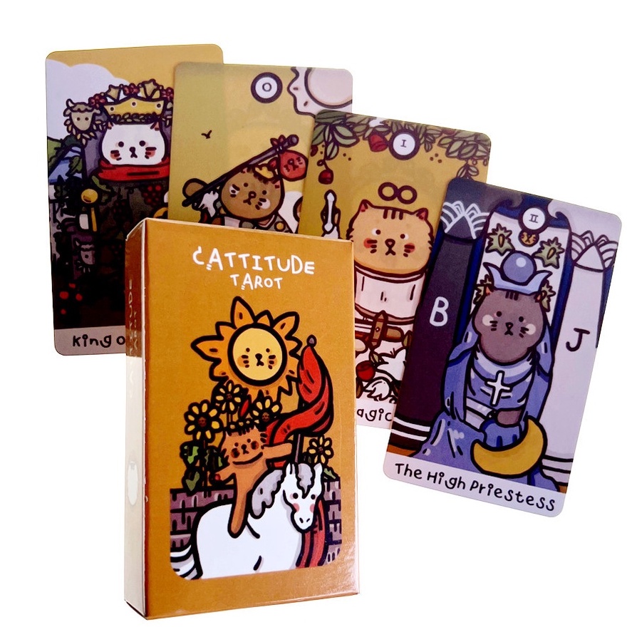 Bộ Bài The Cattitude Tarot T13