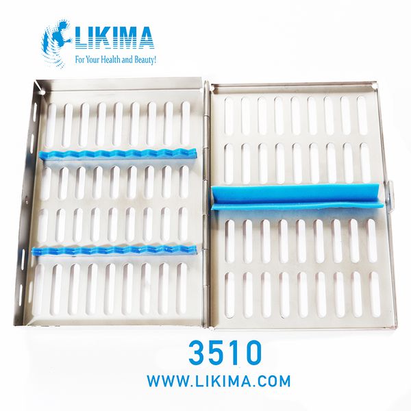 Hộp hấp dụng cụ 13x19x2cm, đựng 10 dụng cụ