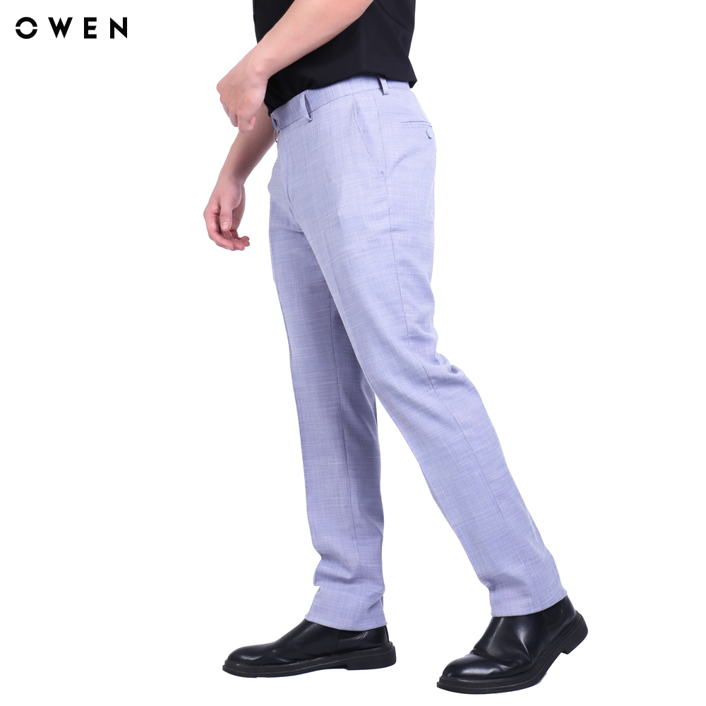 OWEN - Quần tây dài nam OWEN Slim Fit chất liệu TR Spandex Màu trung tính - QS20518