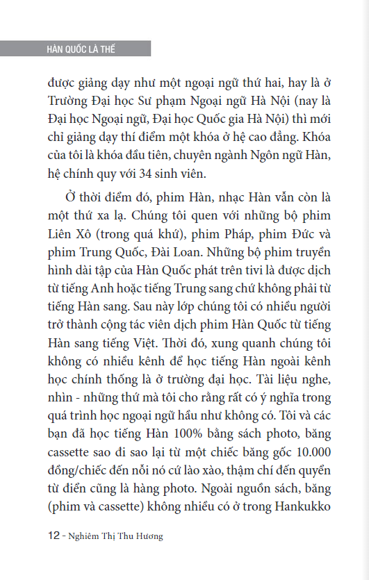 Hàn Quốc Là Thế