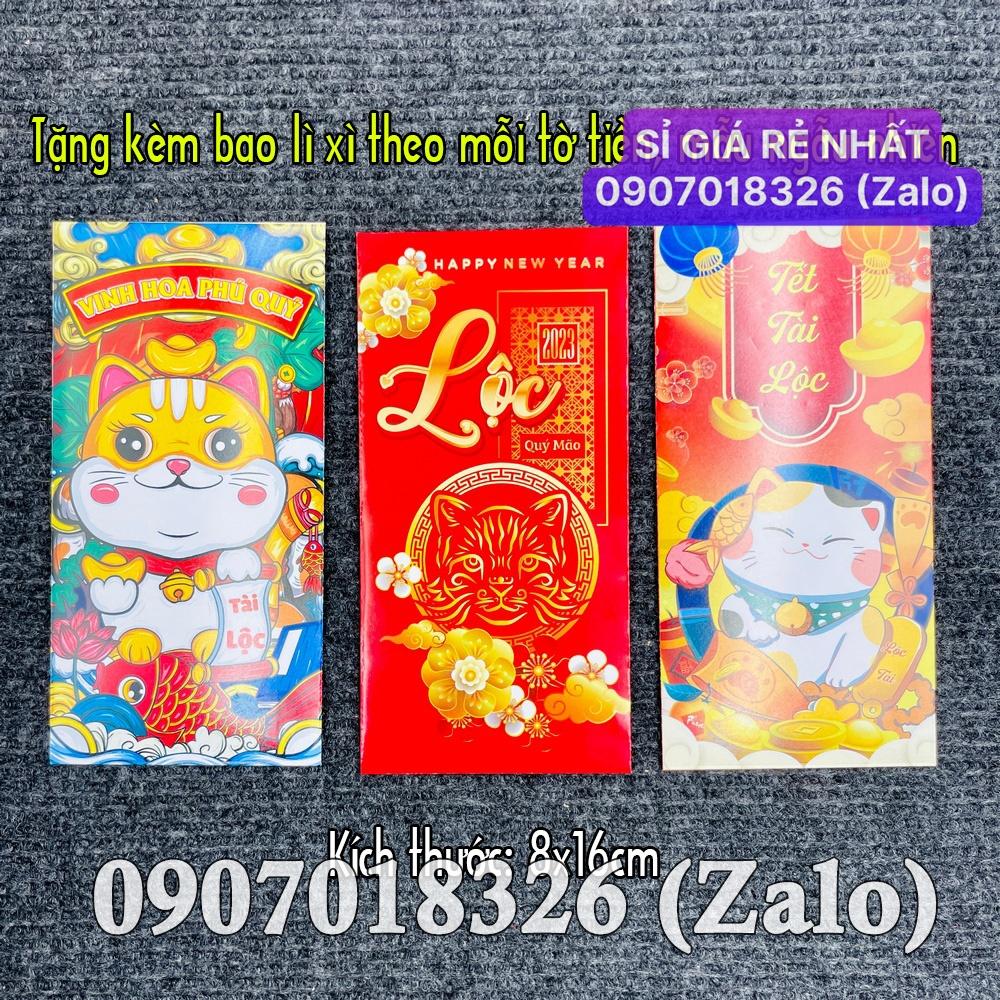 Lì xì tết Quý Mão tiền in hình con mèo Macao , Trung Quốc lưu niệm làm quà Tết NELI