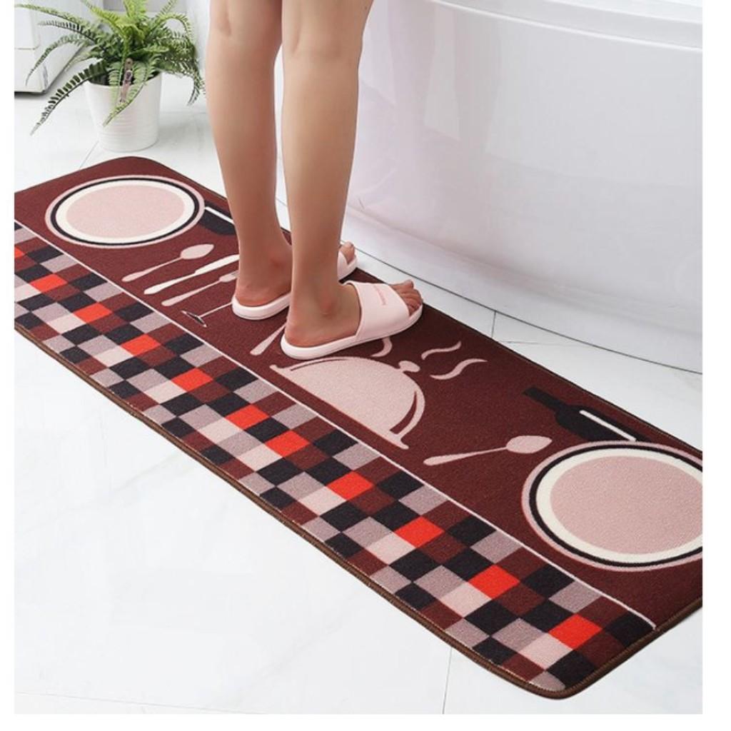 Bộ 2 Thảm Nhà Bếp Chống Bám Bẩn Nhật Bản