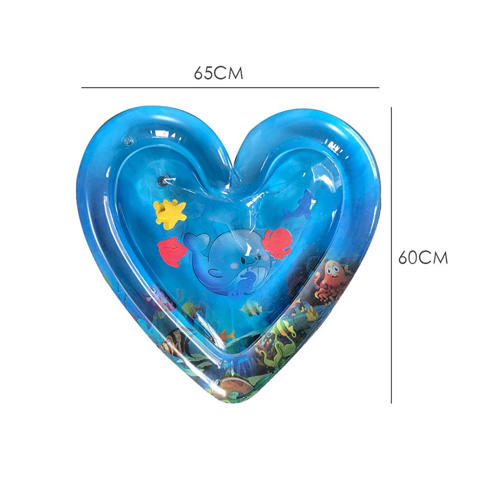 Đồ chơi trẻ em hình trái tim nhiều màu sắc với nước bơm bên trong