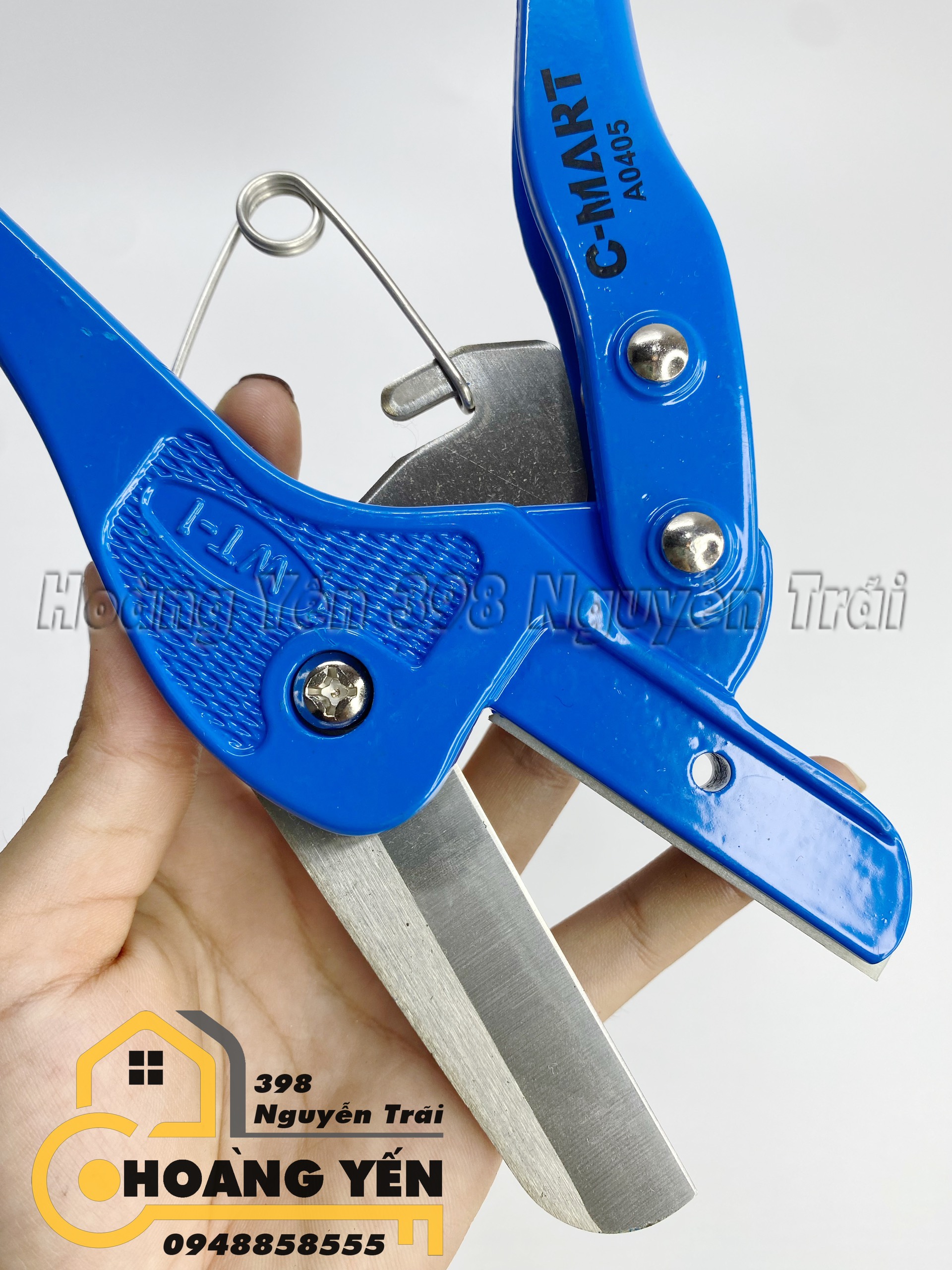 Kéo cắt máng nhựa tủ điện, kéo cắt nẹp đi dây điện C-mart A0405