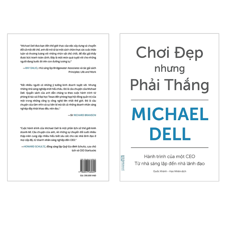 Chơi đẹp nhưng phải Thắng - Hành trình của một CEO - từ nhà sáng lập đến nhà lãnh đạo