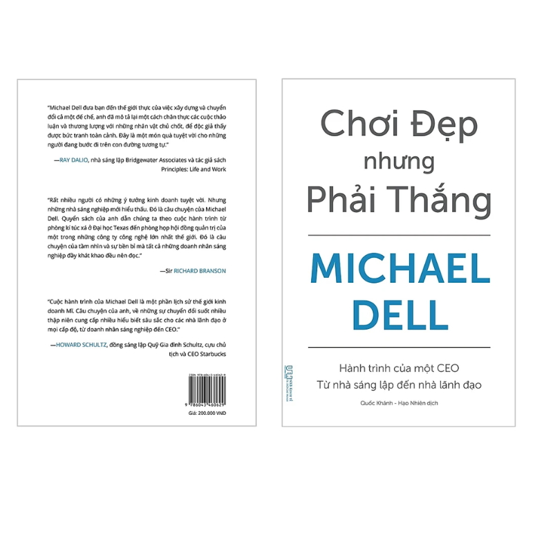 Chơi đẹp nhưng phải Thắng - Hành trình của một CEO - từ nhà sáng lập đến nhà lãnh đạo 