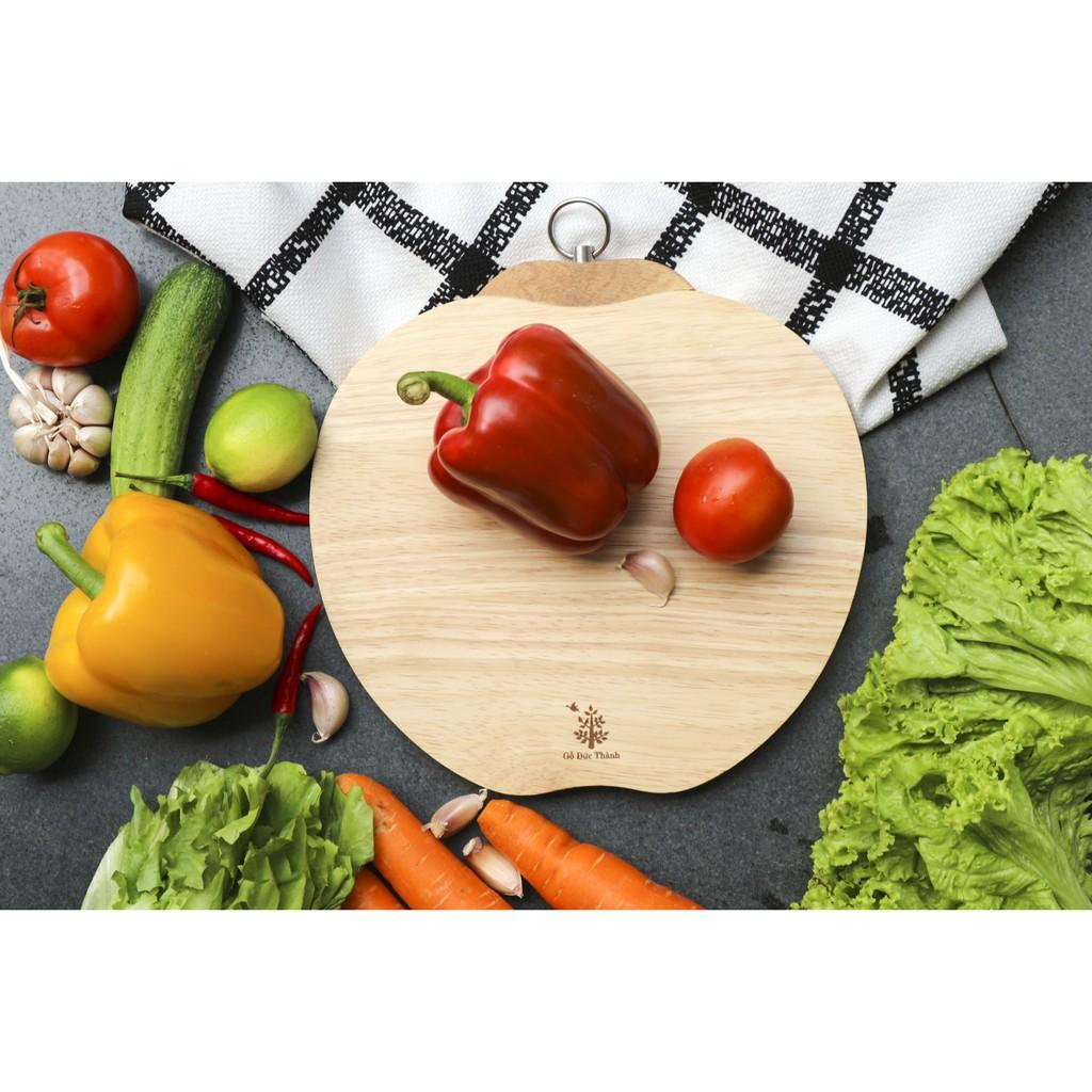 Thớt gỗ hình quả cà chua - Gỗ Đức Thành - 02831 - Đạt chứng nhận vệ sinh an toàn thực phẩm