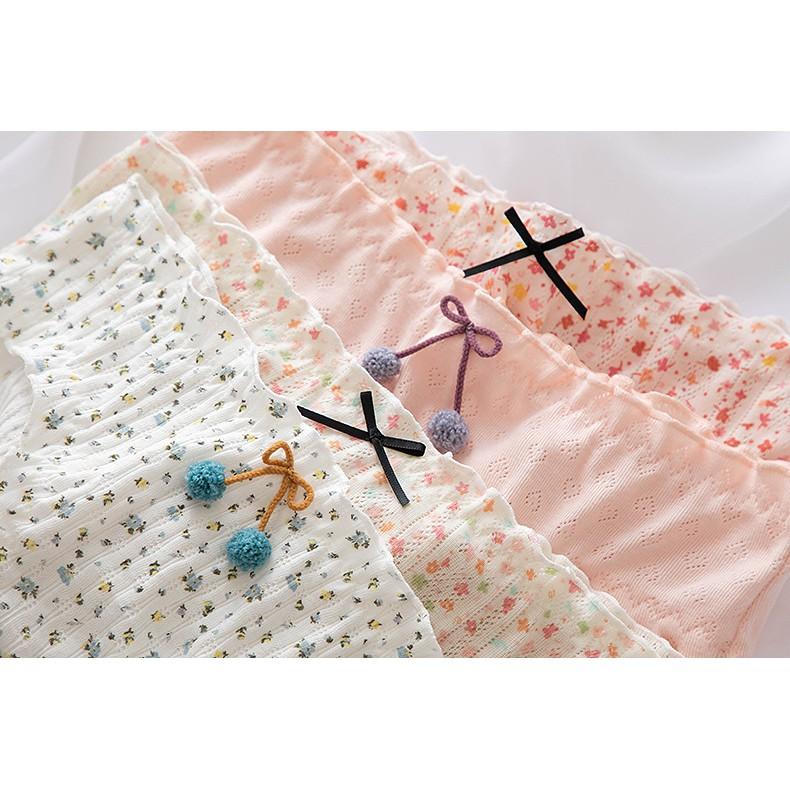 Quần Lót Nữ Cotton Xù Tinh Khiết Xuất Nhật ( QL : 440 ) Hàng Loại Đẹp