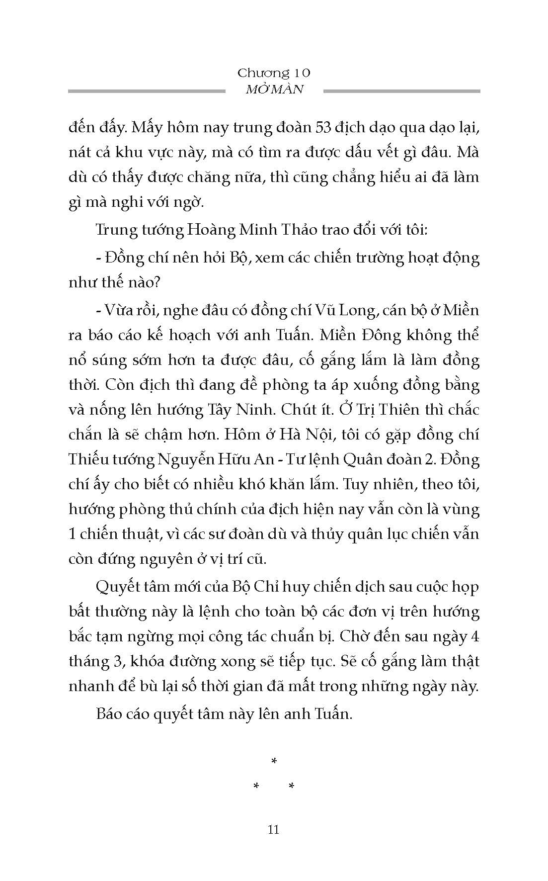 Xuân Giải Phóng, tập 2: Mở Màn Và Kết Thúc