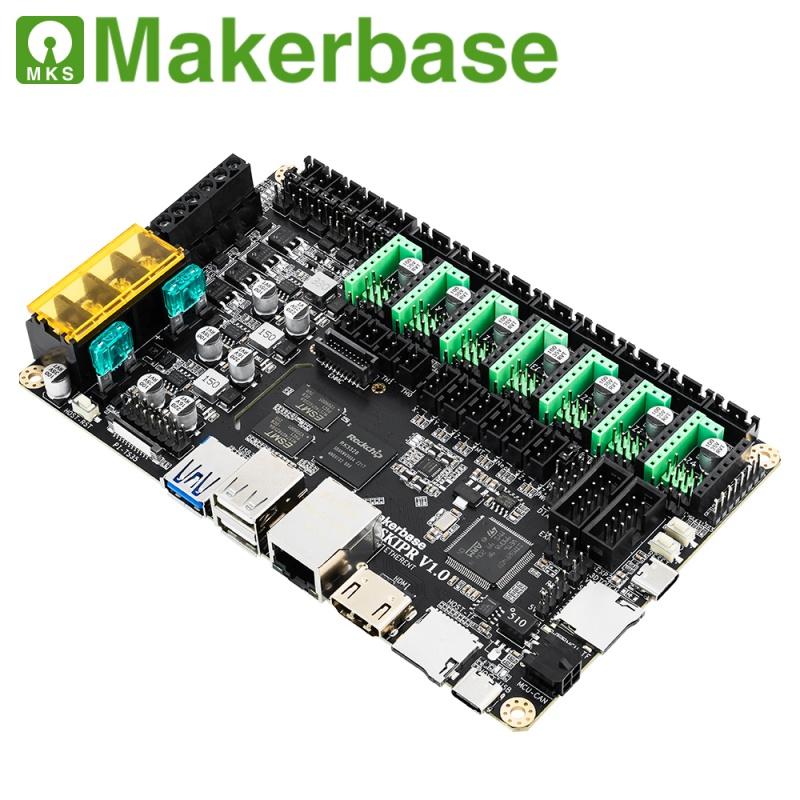 MKS SKIPR BOARD Bo mạch chủ Voron đã nâng cấp Quad-Core 64-BIT SOC STM32F407VET6 để chạy Klipper với Emmcvoronvs Raspberrypi