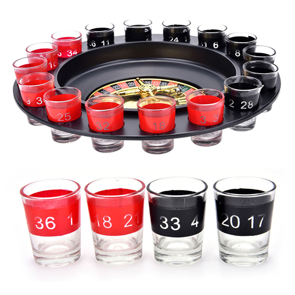 Vòng quay may mắn (Drinking Roulette Set)