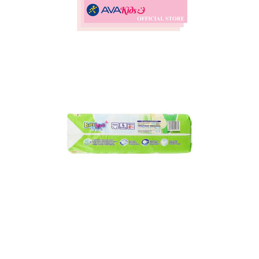 Tã quần BabyLove size L 48 + 2 miếng (9 - 14 kg)