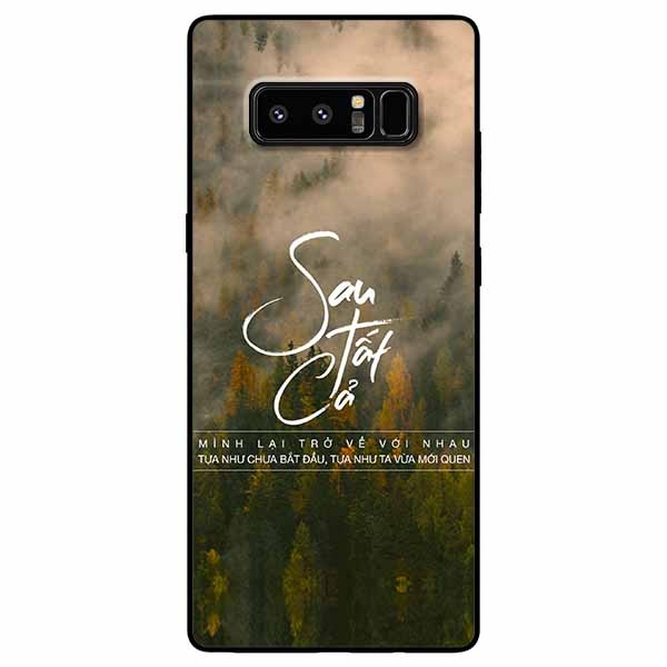 Ốp lưng in cho Samsung Note 8 Mẫu Sau Tất Cả