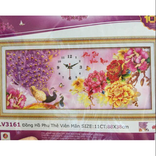 Tranh thêu 3d công lv3161