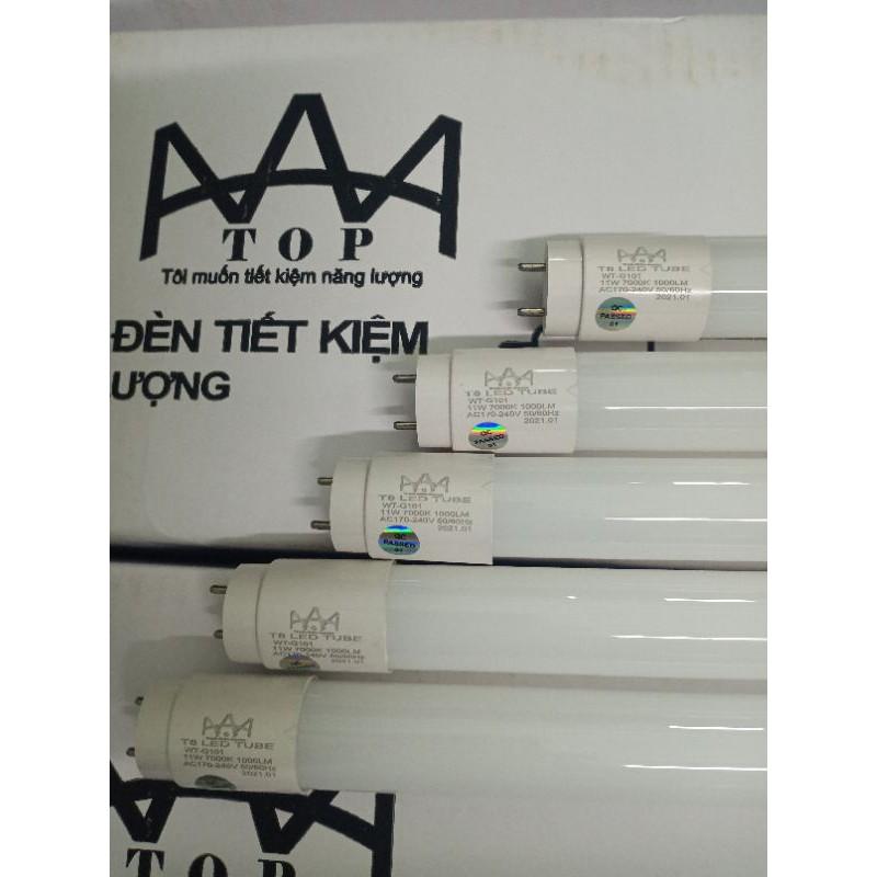 Bóng típ Led 6 tấc 11w thuỷ tinh