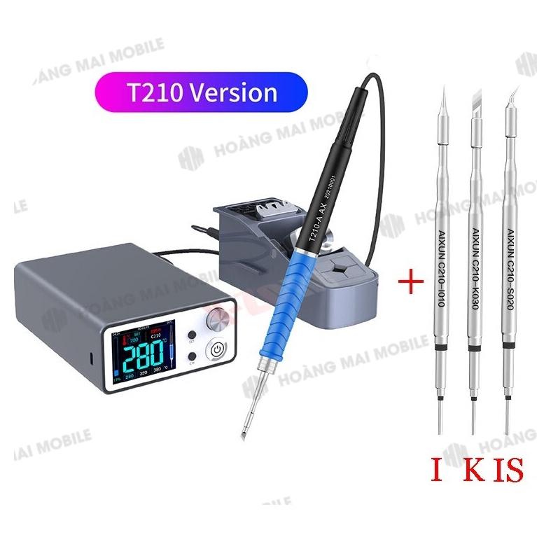 Máy hàn (trạm hàn) JC T3B version T210 và T115 (kèm 3 mũi)