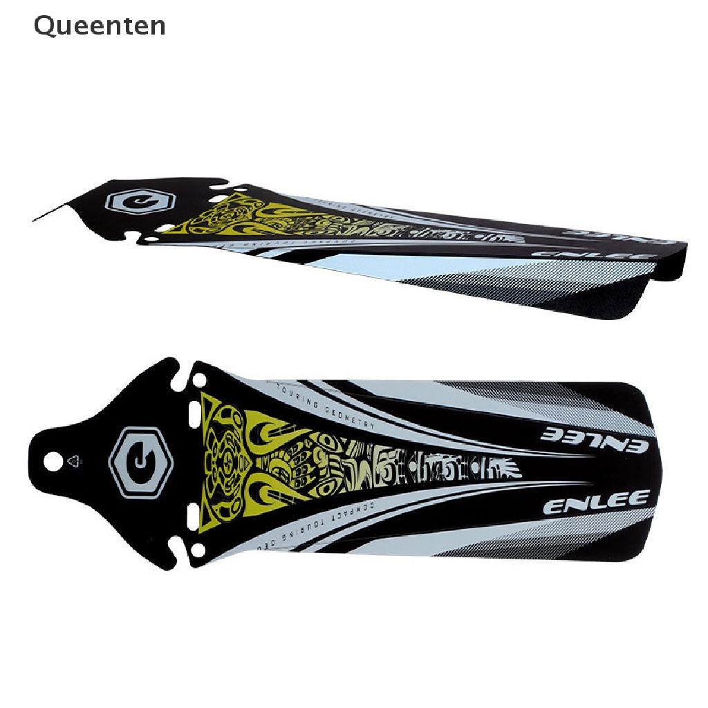 Queenten Mountain Road Bicycle Fender Bike Front Rear Mudguard Cycling Rainplate 26.5cm QT