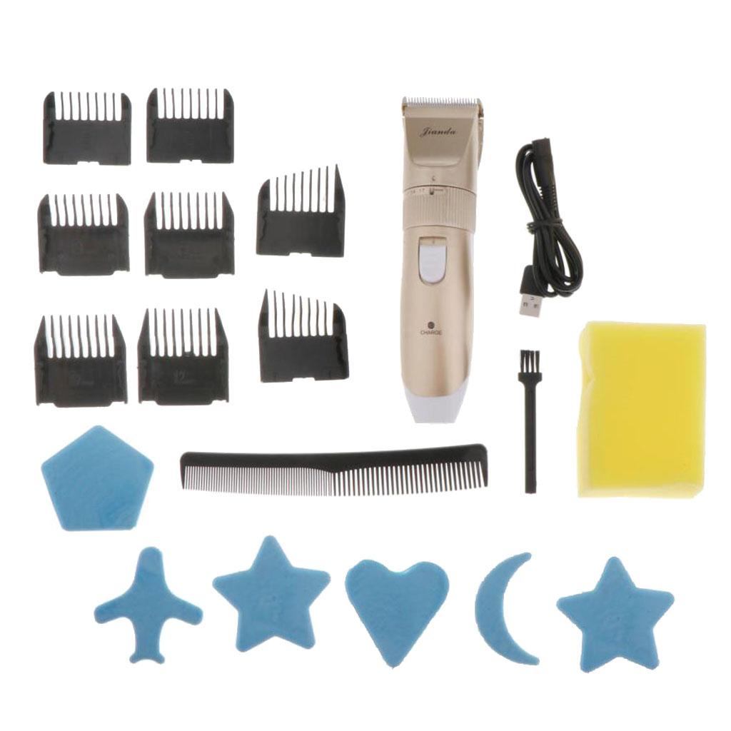Men Electric Hair Clipper Hair Cut Shaver Barber Shop Home Rechargeable Trimmer