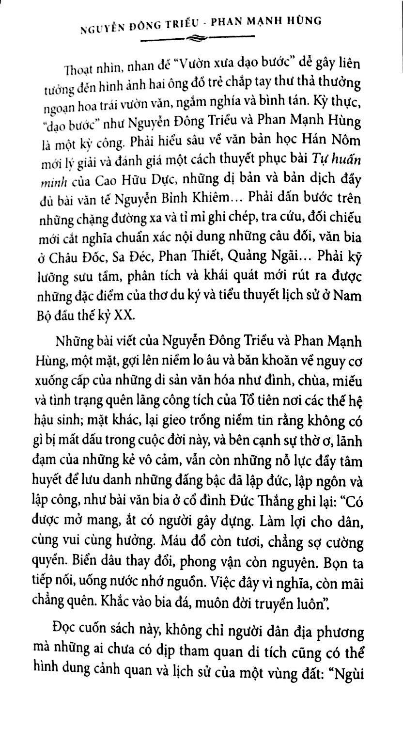 Vườn Xưa Dạo Bước