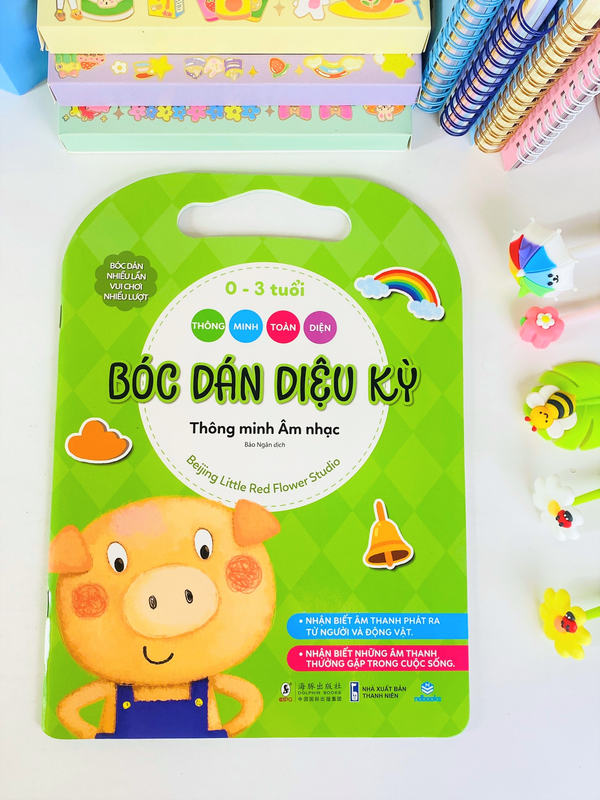 Sách - Bộ 8 cuốn Bóc Dán Diệu Kỳ - ndbooks