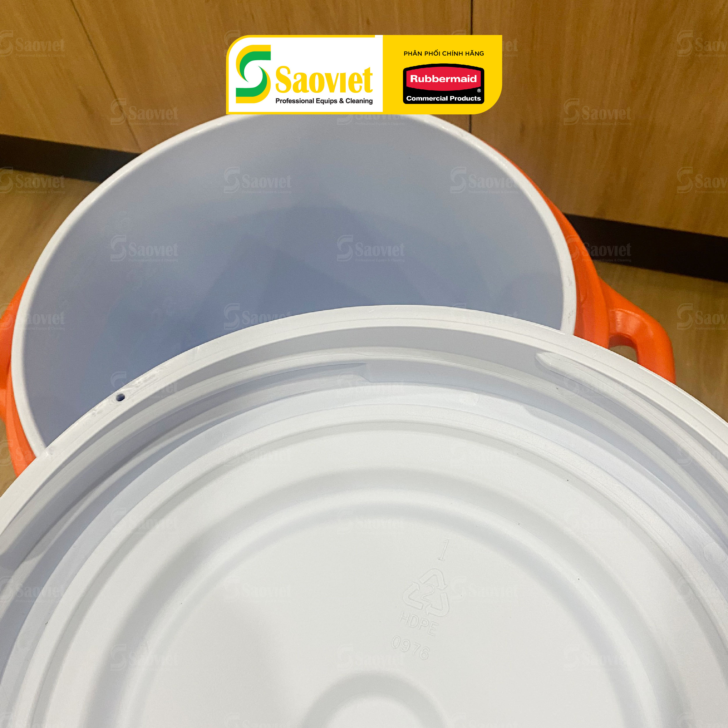 Thùng Đá Siêu Giữ Nhiệt RUBBERMAID Water Ice Chest Cooler 37.8L - SKU: FG16100111 | SAOVIETCO
