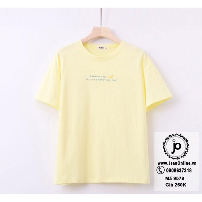 Áo thun họa tiết trái cây bigsize nữ