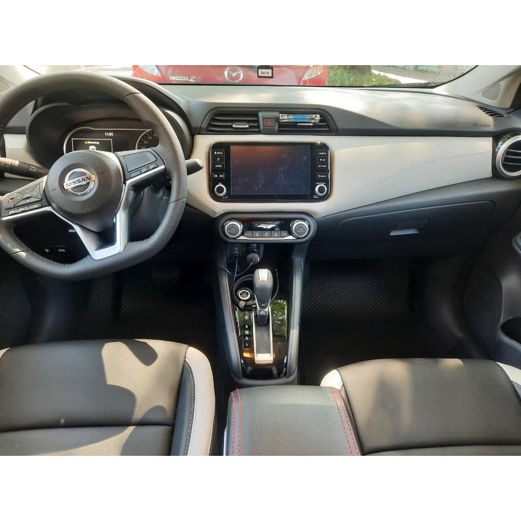 Thảm lót sàn ô tô KATA cho xe Nissan Almera - Khít với sàn xe, Chống trơn, Không mùi, Không ẩm mốc