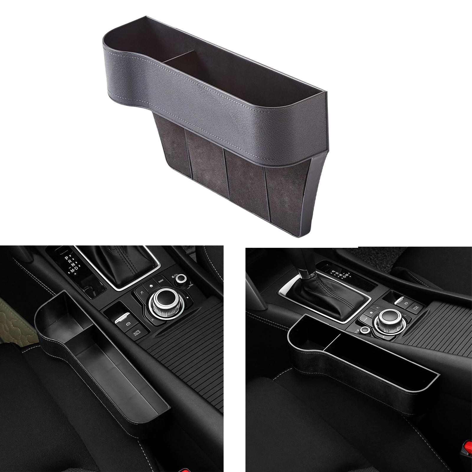 Car Seat Gap Organizer with Cup Holder Seat Gap Filler Fit for Glasses