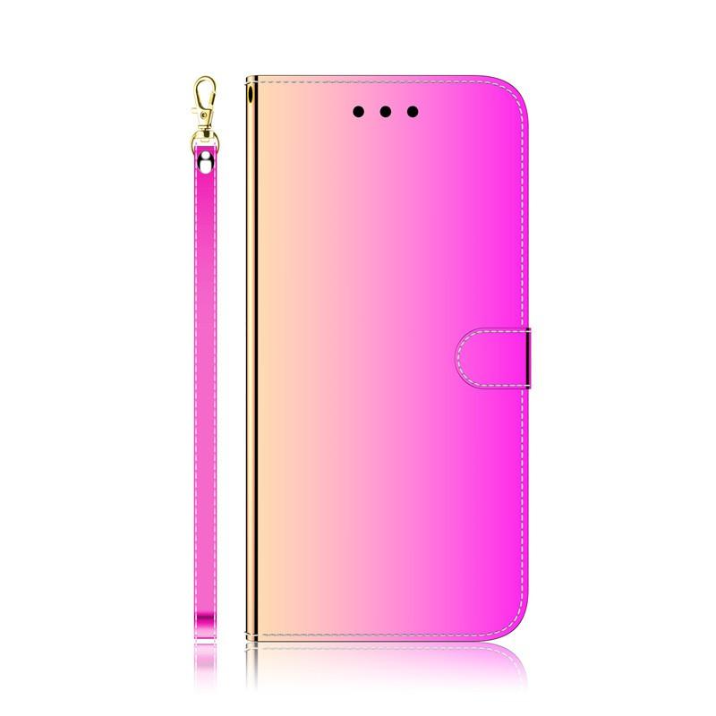 Bao Da Tráng Gương Thời Trang Sang Trọng Cho Samsung Galaxy S10 S9 S8 Plus S10E A70E