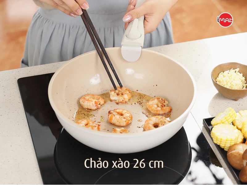 Bộ 3 nồi chảo cán rời Neoflam