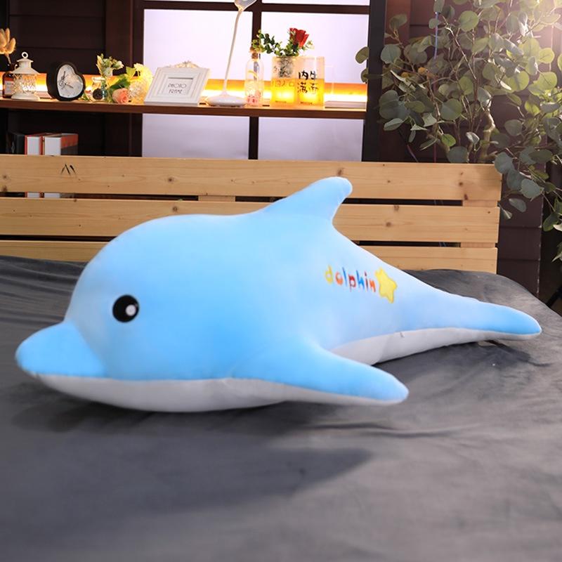 Cá Heo nhồi bông cao cấp - Dolphin - Gấu bông cá heo kích cỡ 50cm