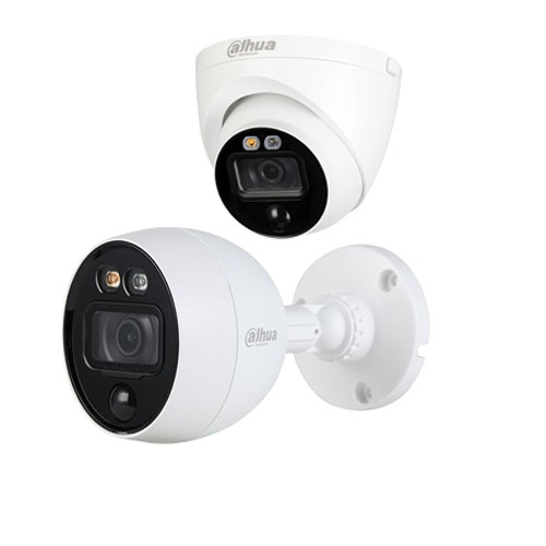 Trọn Bộ 2 Camera Tích Hợp Báo Động Dahua HD CVI 2MP  - Hàng Chính Hãng