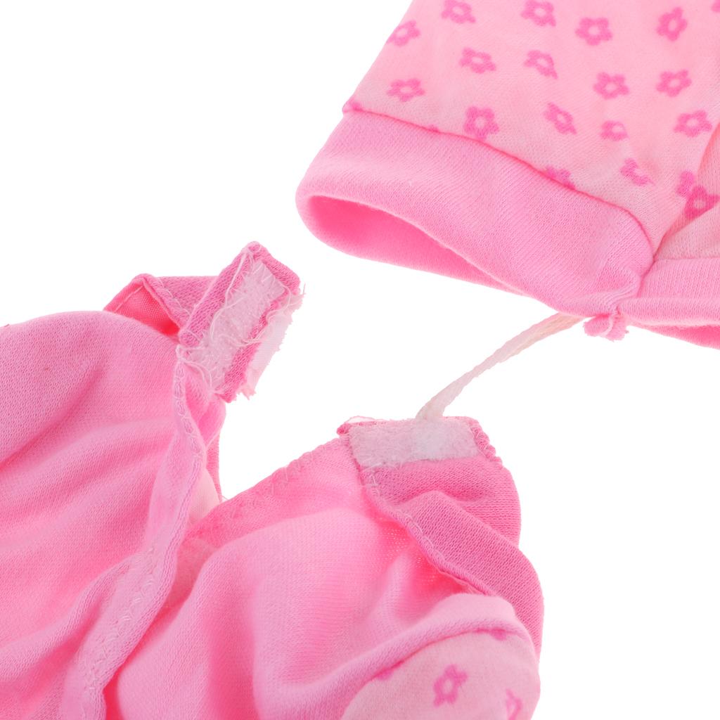 2pcs Fashion Doll Jumpsuits Pajamas with Flower for 18inch American Doll Doll Clothes Accessory