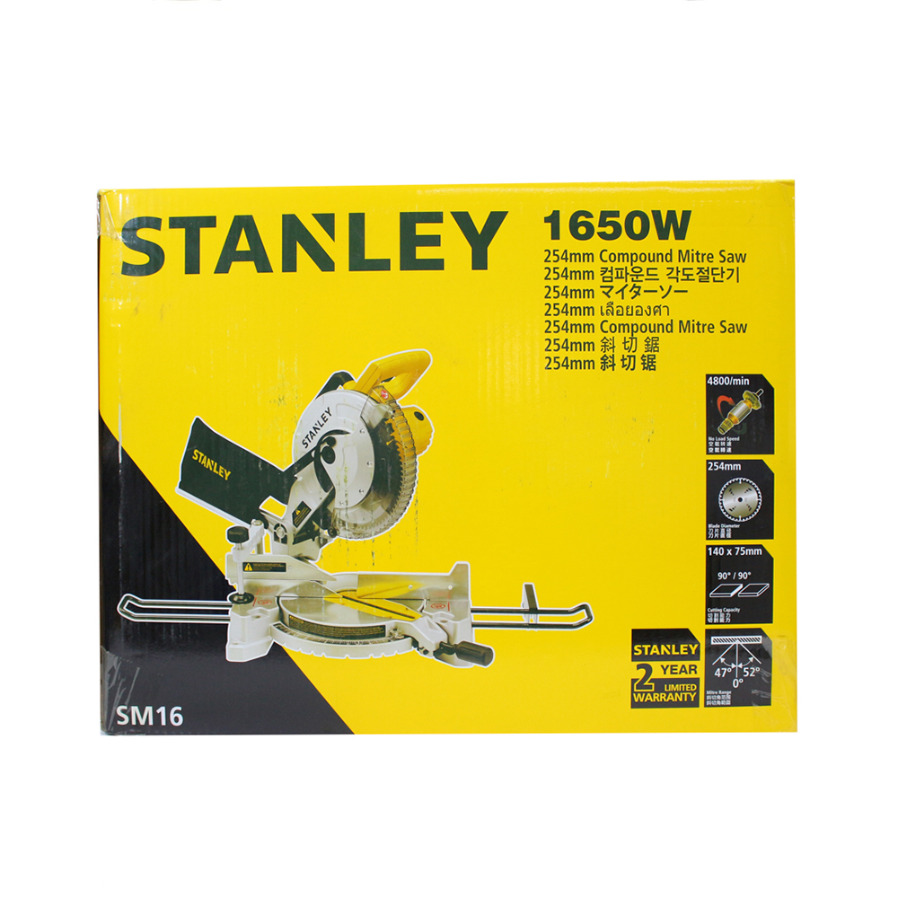 Máy cưa để bàn 1650W Stanley SM16-B1