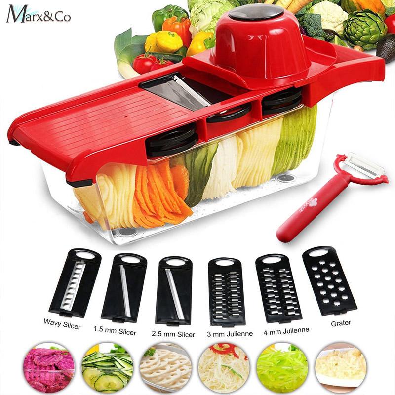 Dụng Cụ Thái Lát Rau Củ Cắt Củ Mài Dao Gọt Vỏ Trái Cây Cà Rốt Khoai Tây Phô Mai Hành Thép Không Gỉ Phụ Kiện Nhà Bếp Dụng Cụ Nấu Ăn