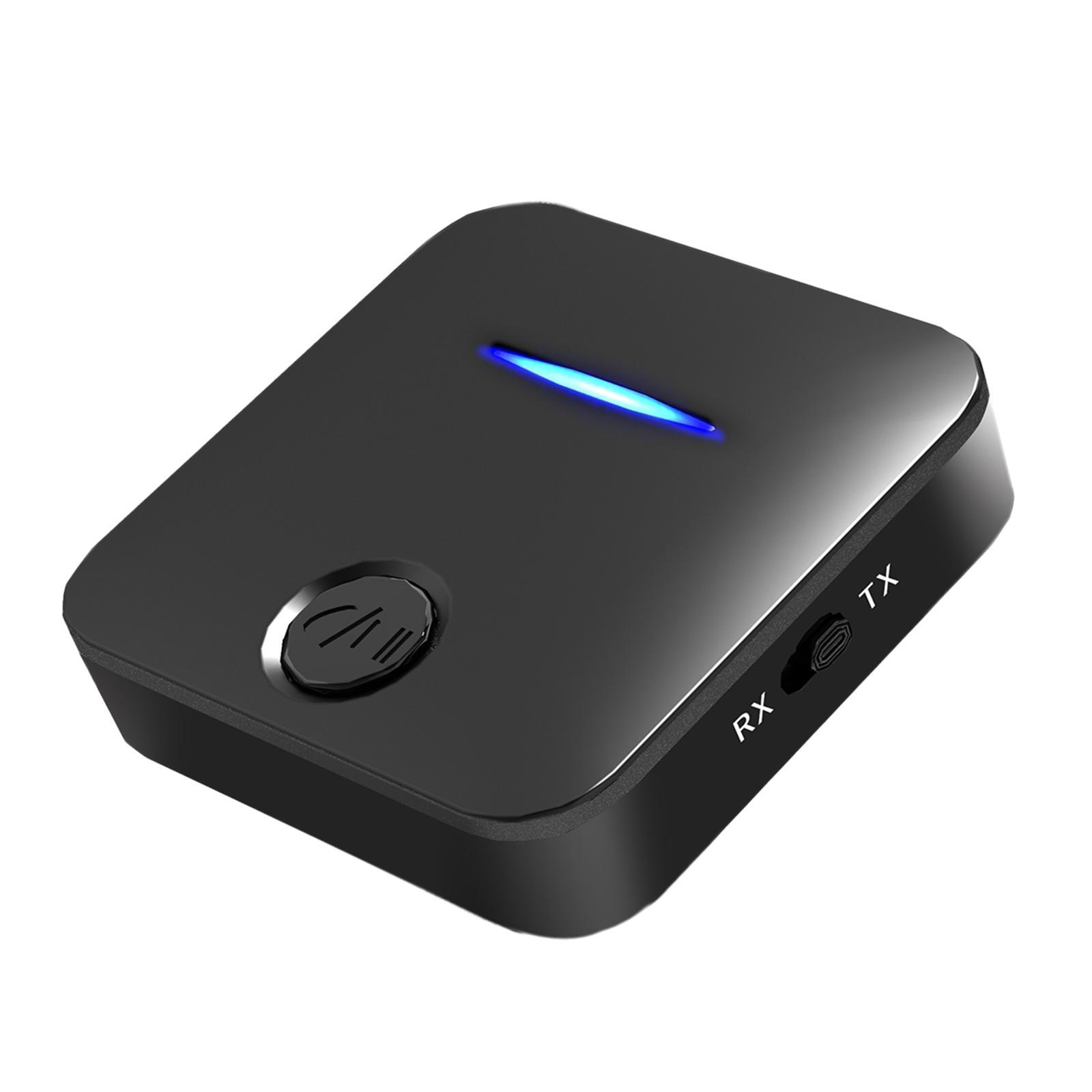 2x Wireless Bluetooth 5.0 Audio Transmitter Receiver Adapter SBC for TV PC Car