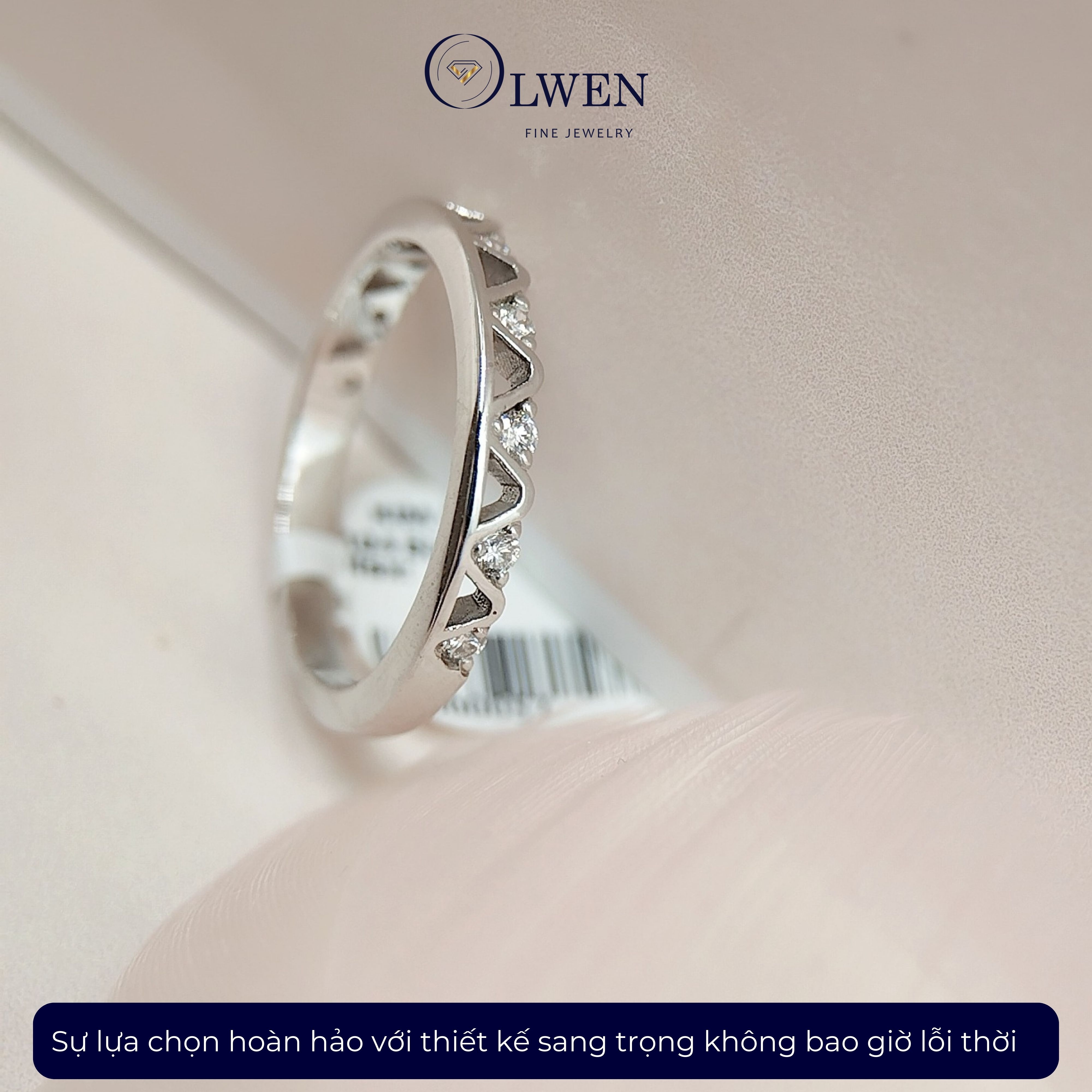 Nhẫn kim cương OW18