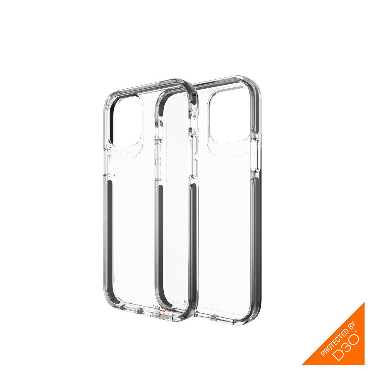 Ốp lưng Gear4 Piccadilly iPhone - Công nghệ chống sốc độc quyền D3O, kháng khuẩn, tương thích tốt với sóng 5G - Hàng chính hãng - Black - iPhone 12 Pro Max