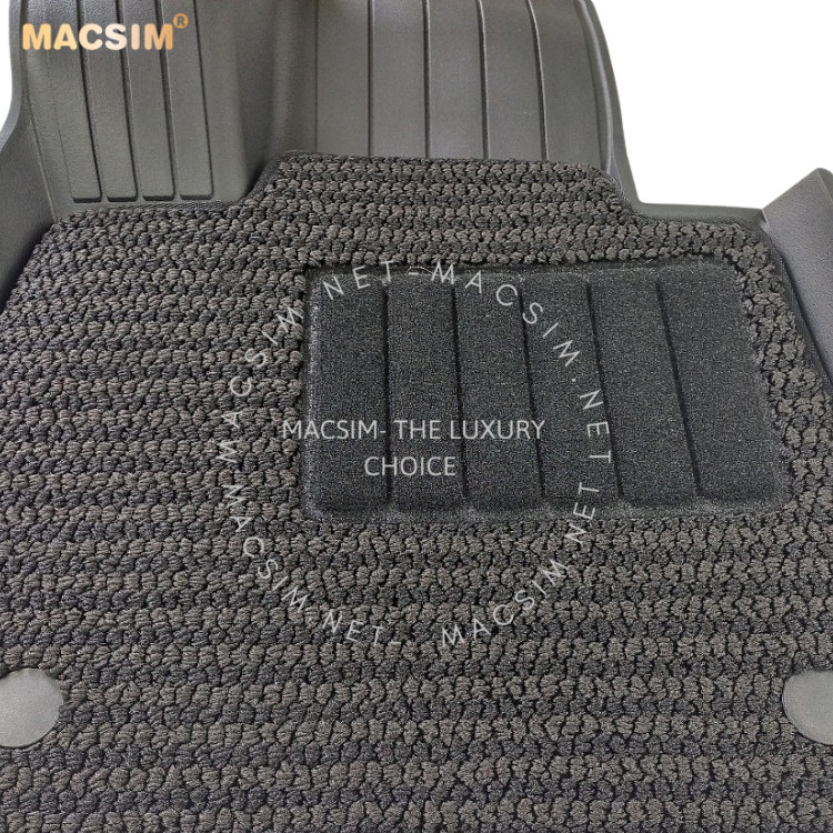 Thảm lót sàn ô tô 2 lớp cao cấp dành cho xe BMW X7 2019+ nhãn hiệu Macsim 3w chất liệu TPE