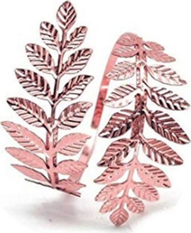 Swirl Leaf Shape Upper Arm Cuff Armlet Armband Bangle Bracelet