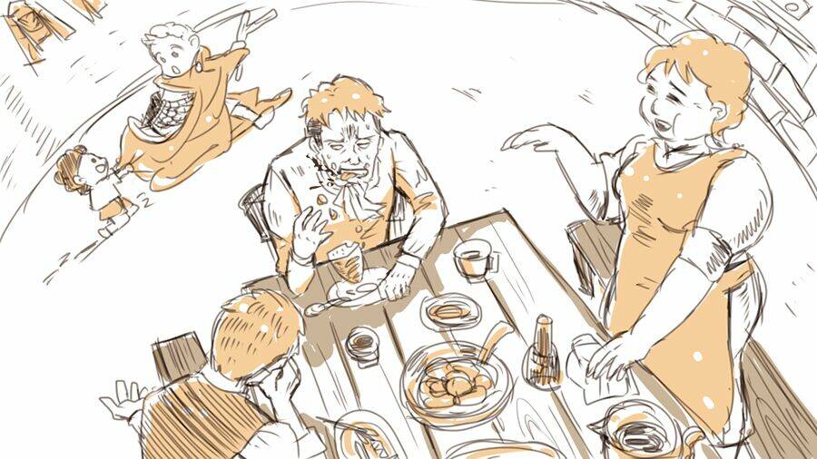 đại chiến titan - những sưu tầm về doujinshi chapter 37 5