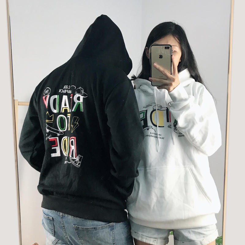 Áo Hoodie Nam Nữ In Chữ