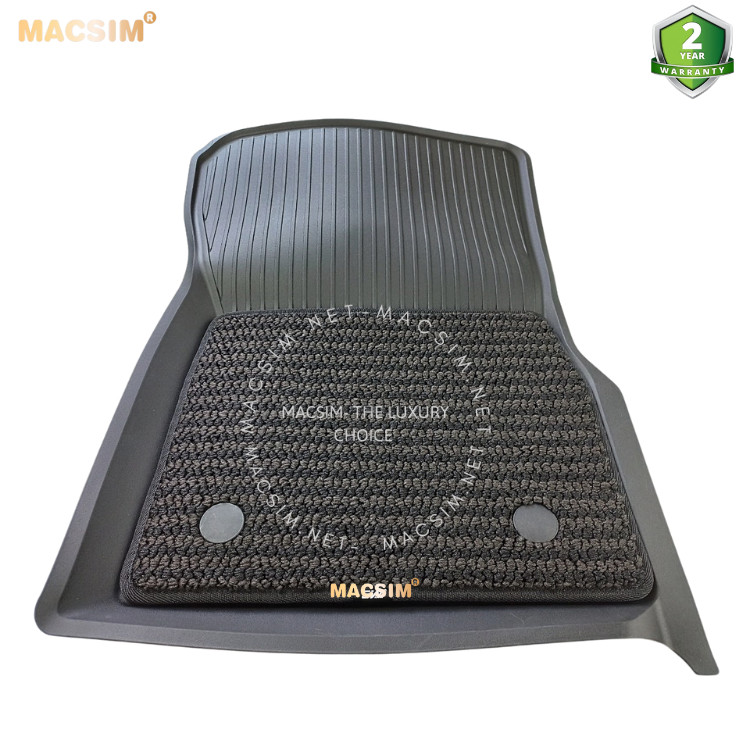 Thảm lót sàn ô tô 2 lớp cao cấp dành cho xe Mercedes Benz G63 nhãn hiệu Macsim 3w