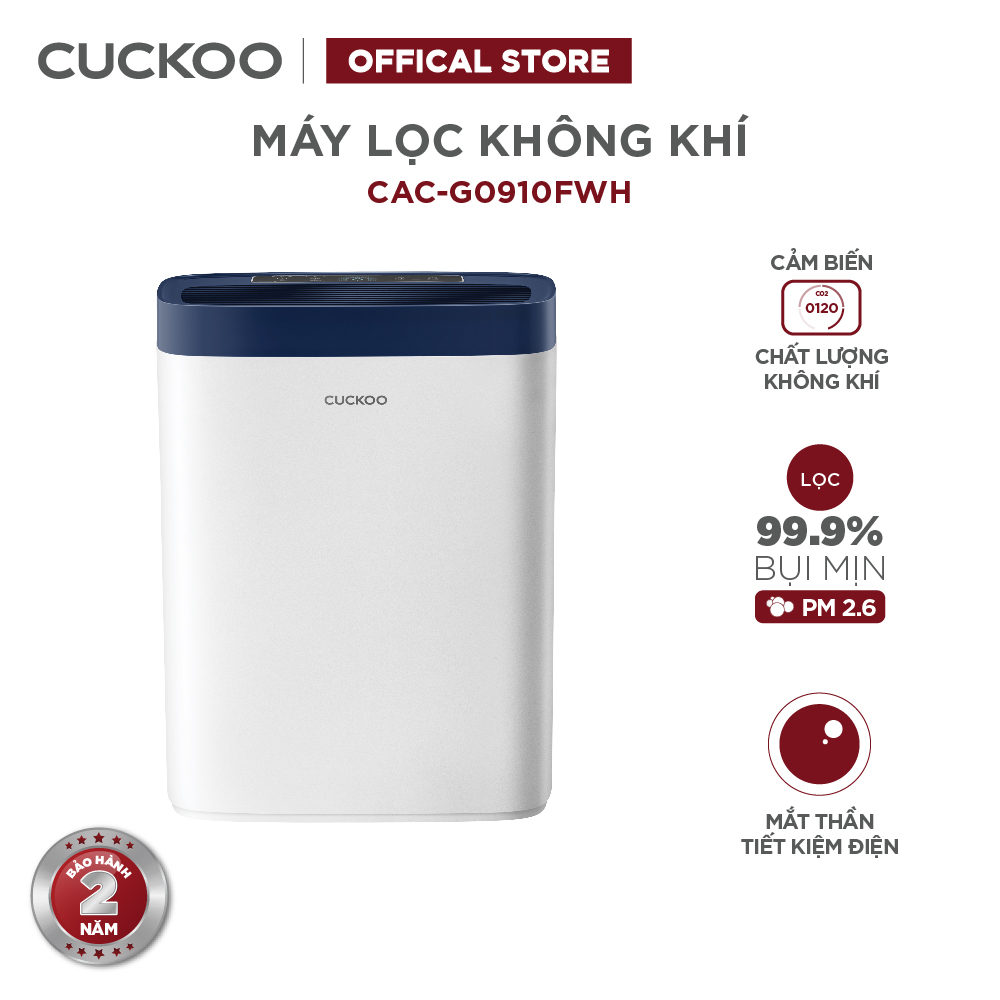 Máy lọc không khí Cuckoo CAC-G0910FW - HÀNG CHÍNH HÃNG