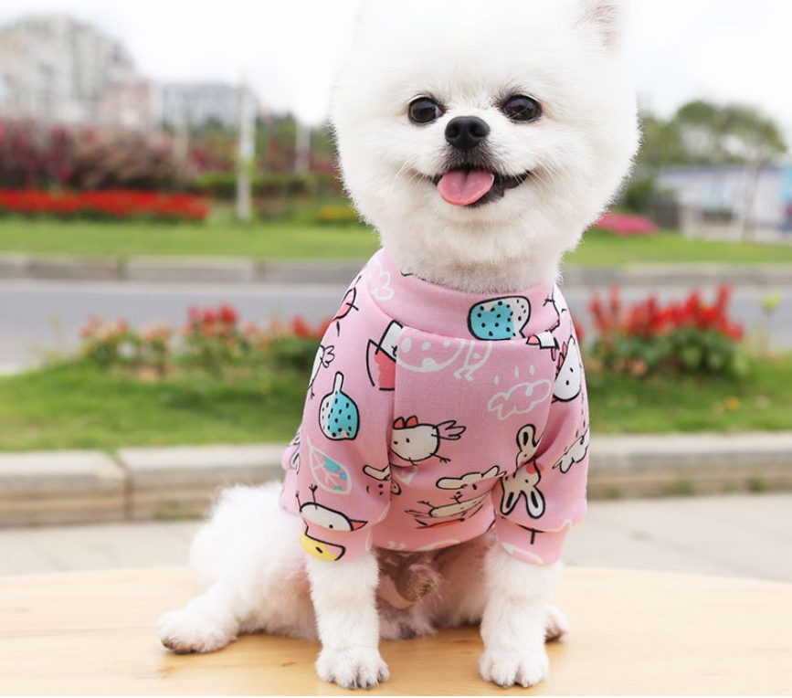 Áo Màu Hồng Xinh Cho Bé Cún Yêu