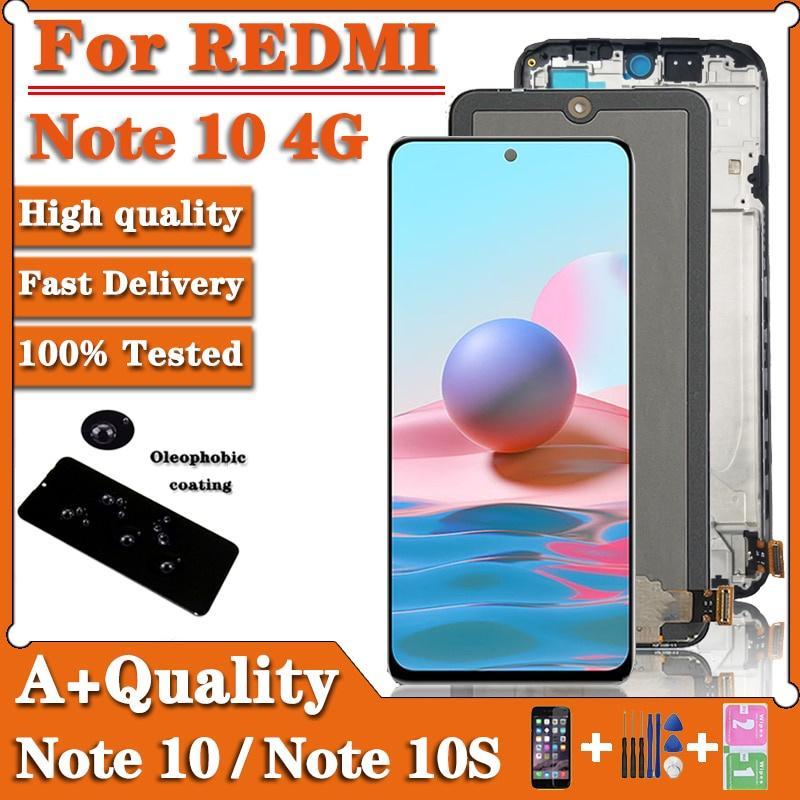 Màn Hình Cảm Ứng 6.43 AA + Cho Xiaomi Redmi Note 10 4G LCD M2101K7AG Redmi Note 10S M2101K7A